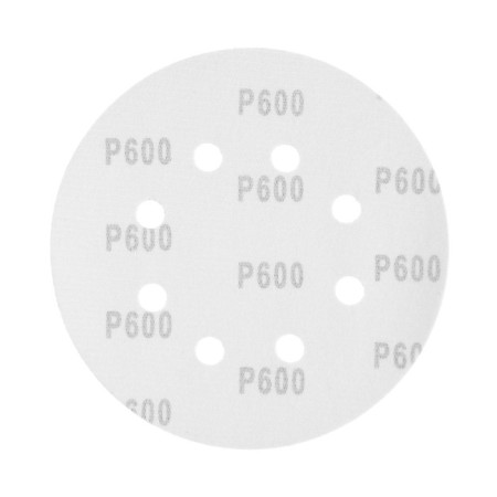 Circle of abrasive grinding under the "Velcro" tundra, perforated, 150 mm, p600, 5 pcs.-6