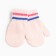 Mittens for children, pink color, size 14 (4-6 years)