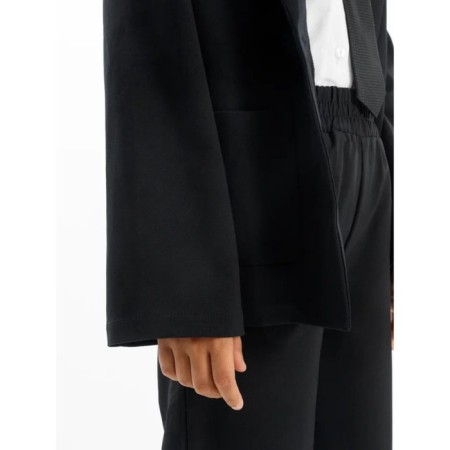 Jacket for girl Study Lass, height 134 cm, black color-10