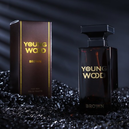 Men's toilet water Young Wood "Brown", 100 ml