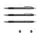 Automatic gel handle Erichkrause R-301 Original Gel Matic & Grip, rubber holder. node 0.5 mm, black ink, blister, mix