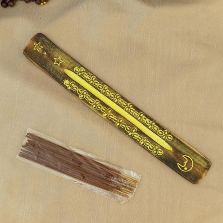 Aromanabar "India" 10 sticks and a patchouli stand-2