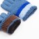 Children's gloves minku colored, col. Blue, 15 rr (15 cm)