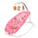 Musical rocking chair for newborn, pink color
