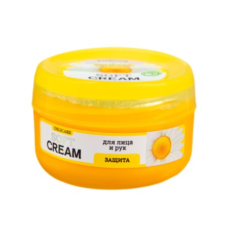 Facial and hand cream Delicare Protection with chamomile extract, 30 ml