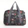 Road bag with lightning, external pocket, gray color
