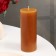 Candle-cylinder aromatic "lavender and citrus", 6x15 cm