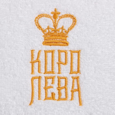 Tainted towel "Queen" 30x60 cm, 100% cotton, 340 g/m2-2