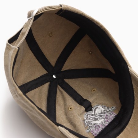 Women's cap "Heart" Minaku, col. Beige, river 58-5