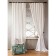 Billy curtains with grabbing, 170 x 270 cm - 2 pcs, white