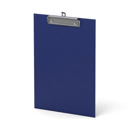 A tablet with A4 clamp, 2 mm, Erichkrause Standard, cardboard/boumvinyl, blue (clipboard)