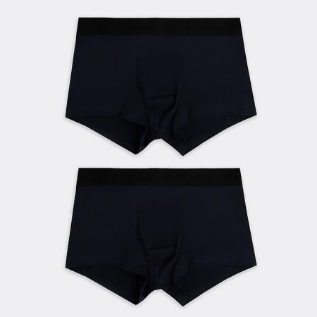 Set of men's panties boxers (2 pcs), dark blue color, size 46 (s)-3