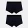 Set of men's panties boxers (2 pcs), dark blue color, size 46 (s)