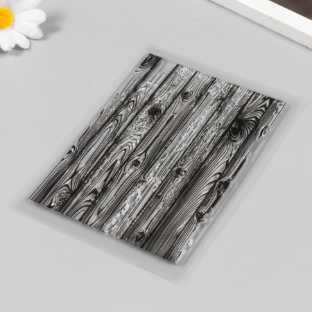 Stamp for creativity Silicon "Texture of the tree" 11x16cm-1