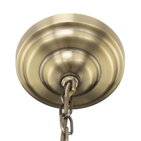 Suspended Citilux “Ingvar” CL334263, 47.5x47.5x45 cm, 6x60W, E14, brown color-4