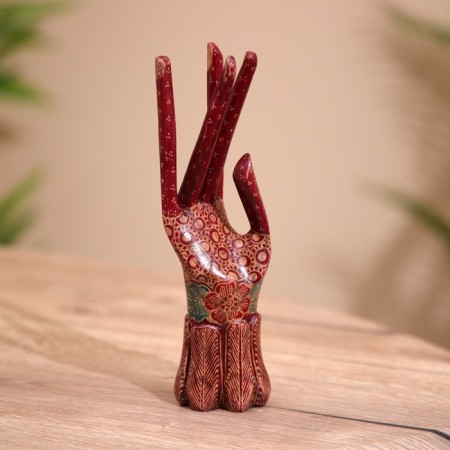 Tax for rings, batik, tree 20 cm