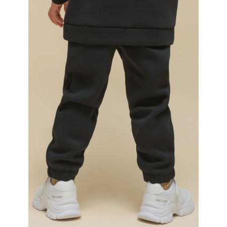Children's trousers, height 92 cm, black color-3