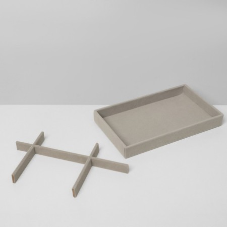 Steam for decorating 6 cells, phlock, 21 × 12.3 × 2.5 cm, color gray color-3