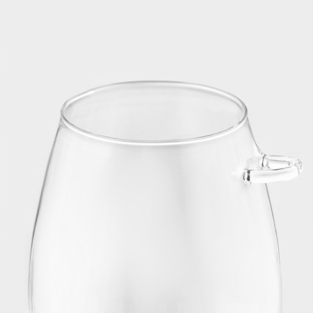 Glass Bank for bulk products "Eco" with a spoon, 1 l, 11.5 × 11 × 16 cm-3
