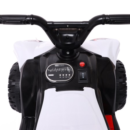 Electric car "ATV", white color-4