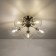 Ceiling Citilux "Tommy" CL102151, 52x52x24.5 cm, 5x40W, E14, gray color gray