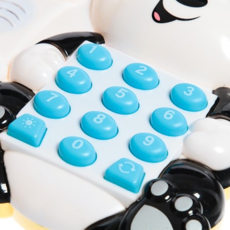 Musical phone "Sweet Panda", sound, light-3