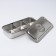 Stainless steel container 3 sections, 33 × 15.5 × 7 with a lid