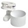 Snow -phase track lamp Feron AL125, IP40, GX53, 15 W, 81x81x105 mm, white color.