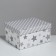 Gift folding box, packaging, “starry joys”, 31.2 x 25.6 x 16.1 cm