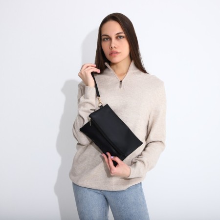 Bag-clate on the magnet, strap on the wrist, black color-6