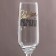 Champagne glass “The most beautiful”, 210 ml, type of drawing: Decorative