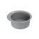 Kitchen sink "Iveria", d = 480 mm, color gray color