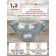 Panairo Sogretta baking pan, with a lid, heat -resistant glass, 1.2 l