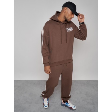 Sports suit men's, size 56, brown color-13