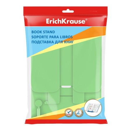 Book stand, Erichkrause Neon Solid, plastic, green-1