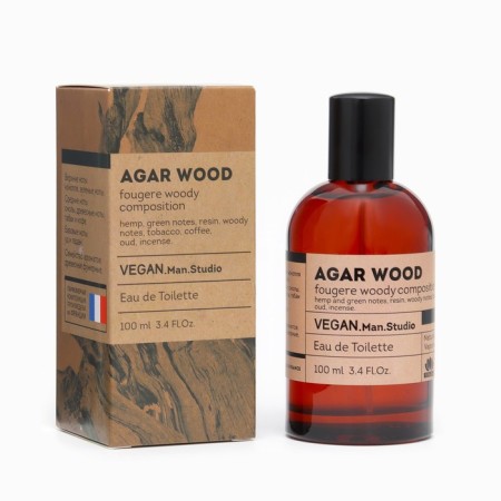Tuale water men's Vegan Man Studio Agar Wood, 100 ml (based on Black Afgano (NASOMATTO)