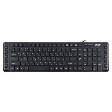 Клавиатура Acer OKW010 черный USB slim Multimedia