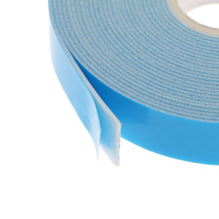 Adhesive tape Torso, bilateral, foamed, blue protective layer, 15 mm x 5 m-1