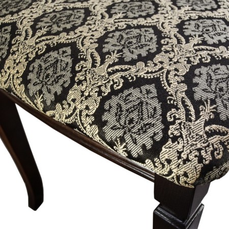 Vasco banquet in 106n, 420x470x490, walnut/Marcus Wenge-1