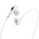 Hoco M1 Pro headphones, wired, vacuum, microphone, Lightning, 1.2 m, white