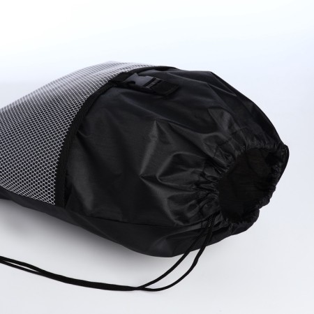 Bag for shoes on the lace, black color-2