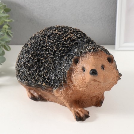 Figure "Hedgehog Vika" height 14 cm, width 15 cm, length 23.5 cm.-1