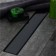 The Veconi Klasik Black V650KB, D = 40 mm, lateral release, 715x125 mm, linear, black