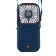 Portable F30 fan, Power Bank 3000 mAh, 3 modes, USB, folding, blue