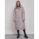 Coat insulated winter female, size 42, color gray