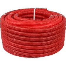Corrugated pipe stout, d = 32, without a broach, a bay 50 m, red