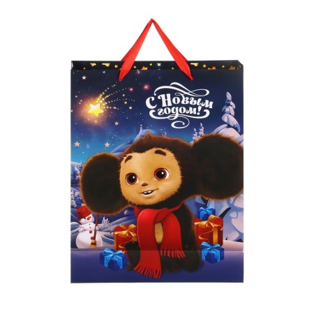 Gift package, 31x40x11.5 cm, packaging, Cheburashka-3