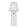 Пижама для девочки PlayToday: лонгслив и брюки, рост 146 см