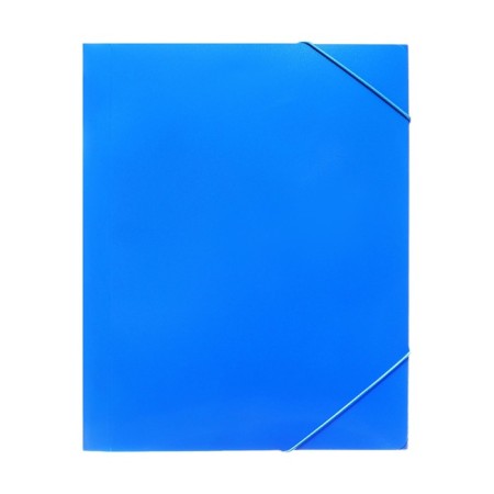 A4, 500MKM, calligrata elastic band on elastic band, root of 25 mm, up to 230 sheets, embossing "sand", blue-10