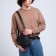 Male bag, black color